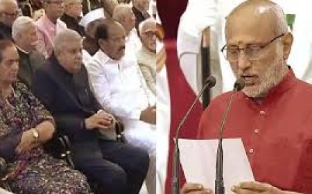 सी. पी. राधाकृष्णन बने देश के 15वें उपराष्ट्रपति, राज्यसभा के सभापति का कार्यभार भी संभाला