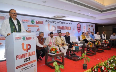 यूपी पावर टॉक 2025 : वेडिंग इंडस्ट्री और पर्यटन विकास पर मंथन, डिप्टी सीएम बोले- सरकार प्रतिबद्ध
