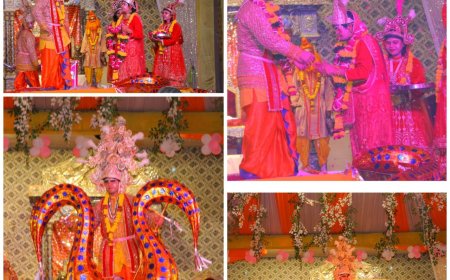 धनुष भंग से गूंजा मिथिला नगरी का आकाश, सजीव इफेक्ट्स संग सीता स्वयंवर ने बांधा मन