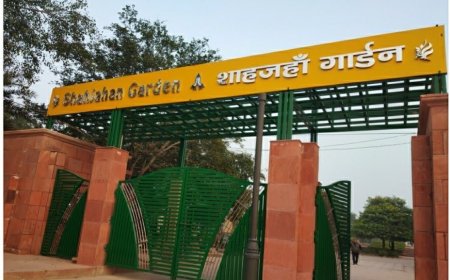 ताजमहल के हरे कवच पर कंक्रीट का वार : शाहजहां पार्क पर मंडरा रहा विनाश का खतरा