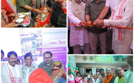 स्वस्थ नारी, सशक्त परिवार अभियान: आगरा में जोरदार आगाज़, मंत्री व विधायकों ने की शुरुआत