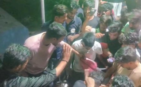 आगरा में युवक ने अपनी पत्नी को पुल से नीचे फेंका, गंभीर घायल, भीड़ ने पीटा, पुलिस ने किया गिरफ्तार