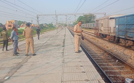 आगरा में अवध एक्सप्रेस से कटकर युवक की दर्दनाक मौत, यमुना ब्रिज स्टेशन पर हादसा