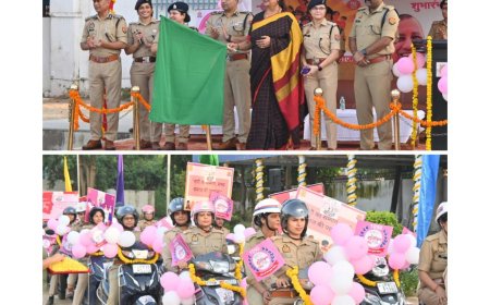 मिशन शक्ति अभियानः महिला पुलिसकर्मियों ने निकाली रैली, सुरक्षा-सशक्तिकरण का संदेश