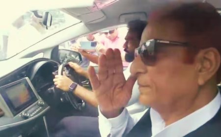 23 महीने बाद जेल से बाहर आ गए आजम खाः सियासी सवाल- सपा में रहेंगे या बसपा का दामन थामेंगे?