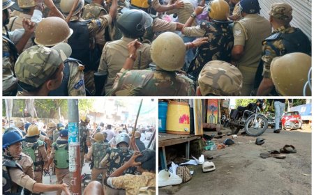 बरेली में 'आई लव मोहम्मद' पर प्रदर्शन के दौरान हंगामा, पुलिस का लाठीचार्ज