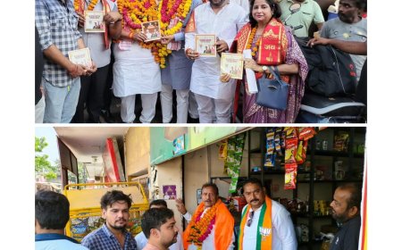 आगरा में व्यापारियों ने कहा—“घटी GST, मिला उपहार, धन्यवाद मोदी सरकार”