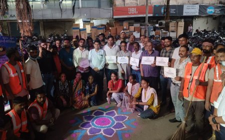 संजय प्लेस कंप्यूटर मार्केट को मिला बेस्ट सपोर्टिंग मार्केट अवार्ड