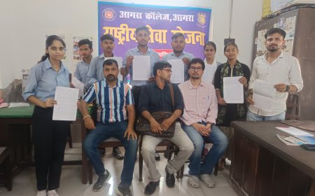 मिशन शक्ति अभियान के तहत आगरा कॉलेज में विशेष कार्यक्रम और प्रतियोगिताएँ हुईं