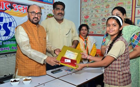 रंगों में सजा विकसित भारत का सपना, चित्रकला प्रतियोगिता में बच्चों ने दिखाया भविष्य का विज़न