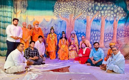 बाबा श्रीमनकामेश्वर रामलीला में नौवें दिन सीता हरण और भक्ति की हुई लीलाएं