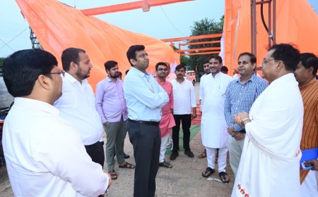 आगरा में ‘जाणता राजा’ की तैयारियां पूरे उत्साह के साथ, जिलाधिकारी ने परखा व्यवस्थाओं को