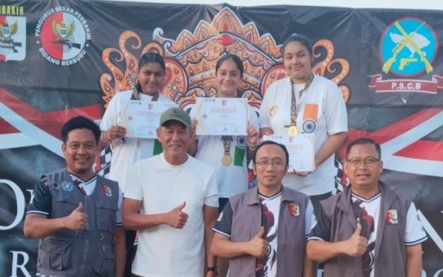 बाली शूटिंग चैंपियनशिपः आगरा की दिव्याता समेत भारत की तीन बेटियों ने जीते गोल्ड मेडल