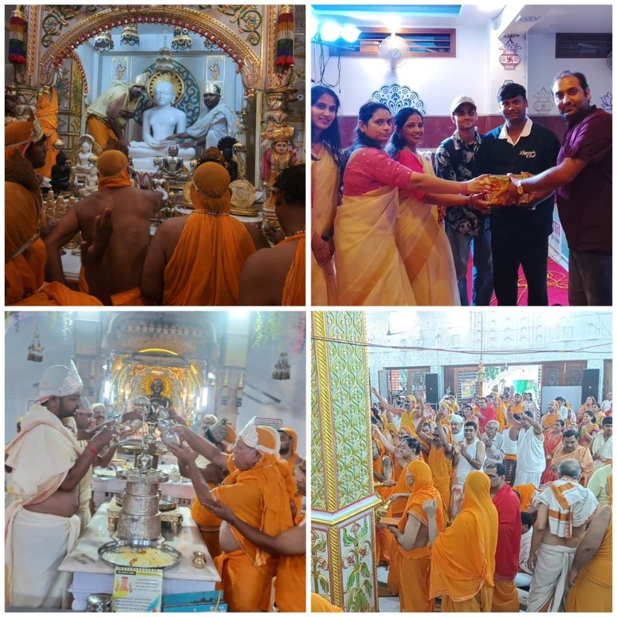 अनंत चतुर्दशी पर आगरा के जैन मंदिरों में भक्ति और संस्कृति का अद्भुत संगम