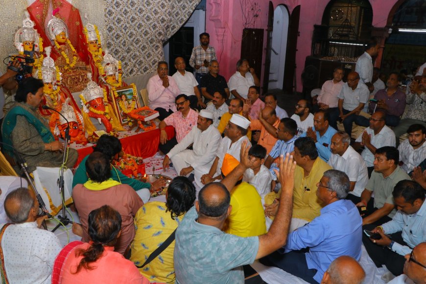 अनंत चतुर्दशी पर मुकुट पूजन के साथ आगरा की एतिहासिक रामलीला महोत्सव की शुरुआत