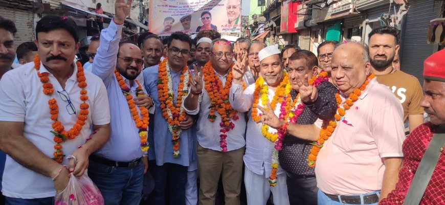 ढोल नगाड़ों संग सजी ‘स्वर्णिम विजय यात्रा’, जूता व्यापारियों ने सरकार को कहा धन्यवाद