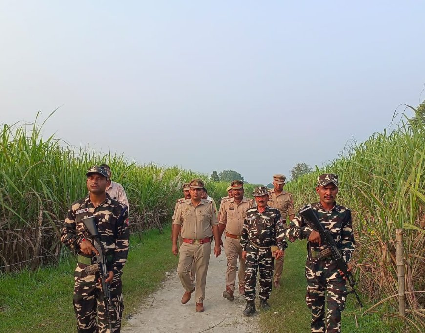 पीलीभीत में भारत-नेपाल सीमा पर अतिरिक्त सुरक्षा बल तैनात, हर मूवमेंट पर पैनी नजर