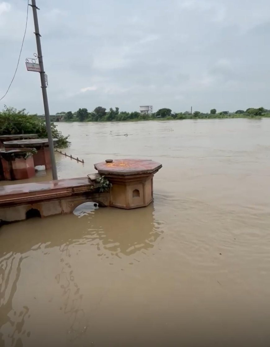 यमुना का निरंतर घट रहा जलस्तर: लोगों को राहत की सांस लेकिन अब बीमारी का खतरा भी