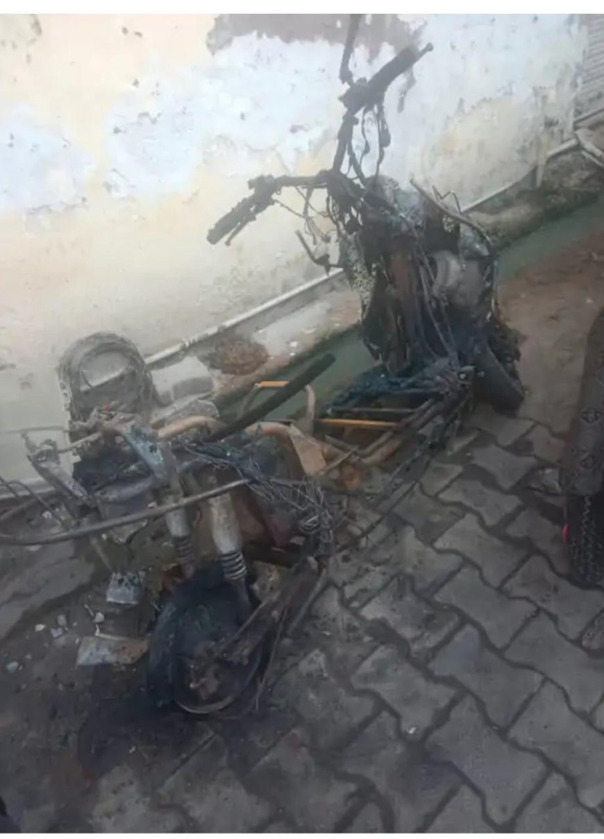 आगरा में दर्दनाक हादसा : स्कूटी चार्जिंग से लगी भीषण आग में बुजुर्ग दंपति की मौत