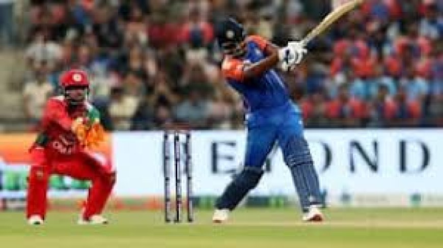 अभिषेक की तूफानी पारी, ओमान के खिलाफ भारत के 188 रन