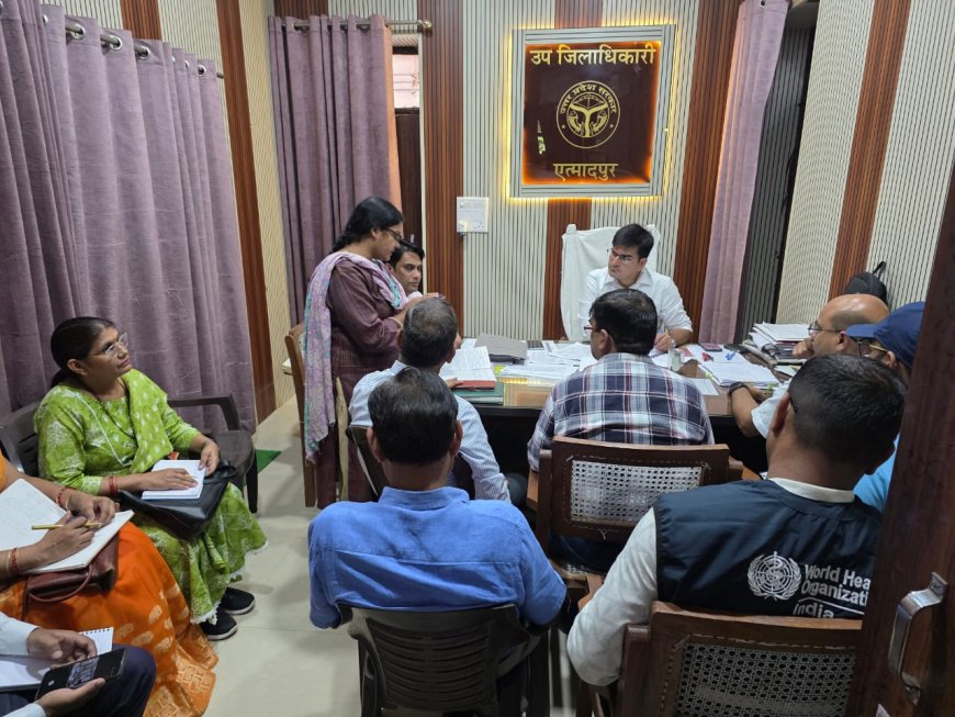 आगरा में संचारी रोग नियंत्रण अभियान पांच अक्टूबर से, घर-घर दस्तक देगी टीम