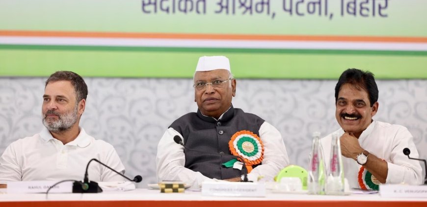 पटना में कांग्रेस कार्यसमिति की बैठक: विभिन्न मुद्दों के साथ बिहार चुनाव पर भी मंथन