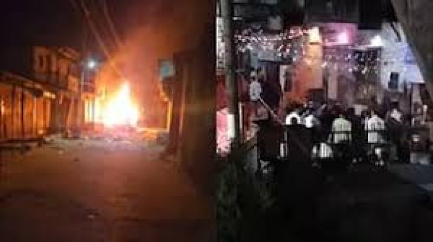 हिंसा भड़कने के बाद गांधीनगर का बहियल गांव छावनी बना, चप्पे-चप्पे पर पुलिस तैनात