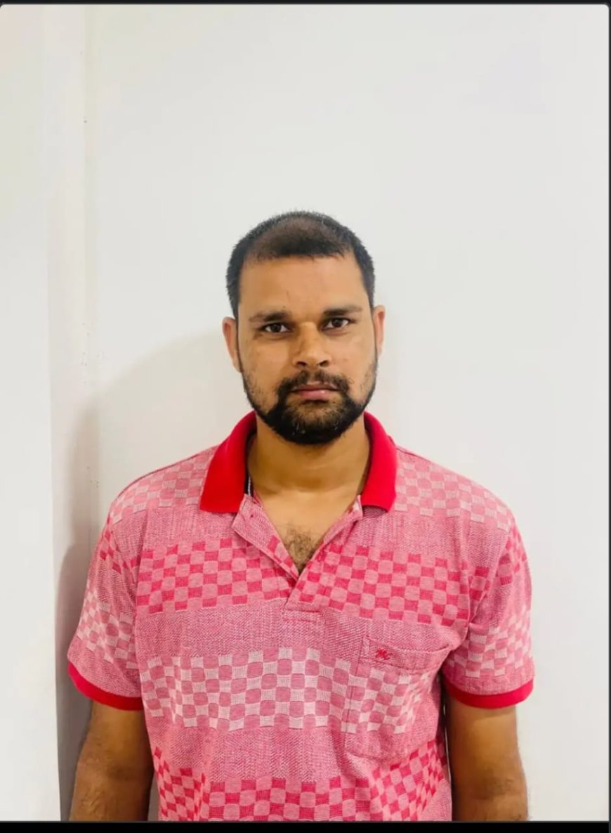 दो लाख के इनामी अपराधी सुमित चौधरी को भारत-नेपाल सीमा के पास से एसटीएफ ने दबोचा