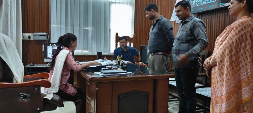 आगरा में मिशन शक्ति की अनोखी पहल, नन्हीं पीहू बनीं एक दिन की बीएसए