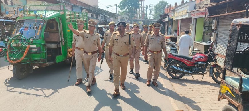 शहर से देहात तक पुलिस अलर्ट: त्योहारों व जुम्मे की नमाज़ को लेकर कड़ा सुरक्षा पहरा