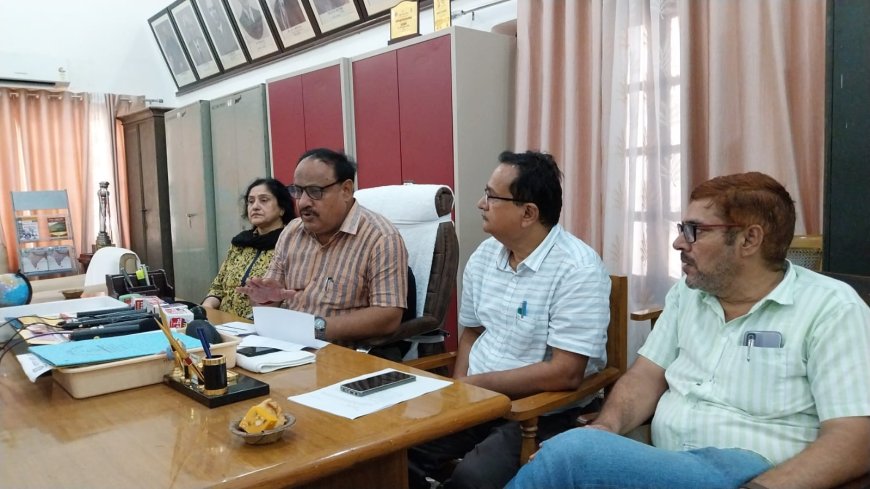 आगरा कॉलेज को  प्राचार्य प्रो. सीके गौतम ने आठ माह में दिलाई नई पहचान