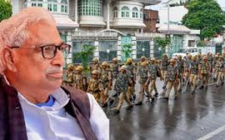 नेता विरोधी दल माता प्रसाद और सांसद नीरज मौर्य हाउस अरेस्ट