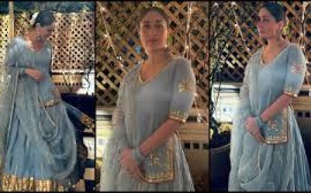 दिवाली पर करीना कपूर बालों में गजरा और माथे पर बिंदी लगाकर इठलाईं 