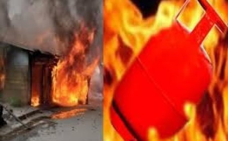 आगरा के जगदीशपुरा में घर के अंदर सिलेंडर फटने से दीवार ढही, छह घायल, दो की हालत नाज़ुक