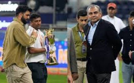 एशिया कप ट्राफी के मामले आईसीसी ले सकता सख्त एक्शन