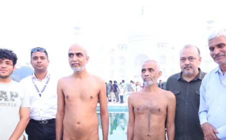 ताजमहल की श्वेत शांति में जैन संतों का आध्यात्मिक अवलोकनः इतिहास, संस्कृति और साधना का संगम