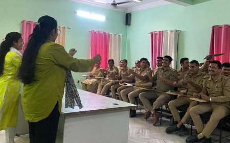 मूक-बधिरों की आवाज़ बनेंगे पुलिसकर्मी, डेफ एनेबल सोसाइटी ने दिया साइन लैंग्वेज का प्रशिक्षण