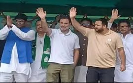  राहुल-तेजस्वी ने अमित शाह को घेरा, कहा- 'बिहार को बिहार का लाल ही चलाएगा'  