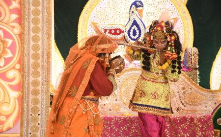 मेरे तो गिरधर गोपालः बल्केश्वर गौशाला में जीवंत हुई मीरा की भक्ति, प्रेम और समर्पण की अद्भुत लीला