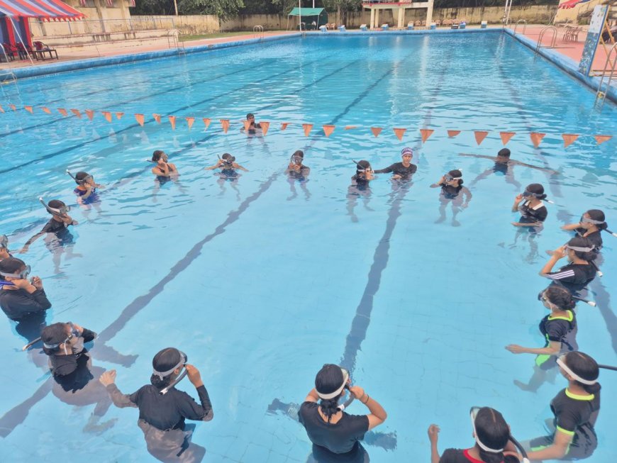 एनसीसी कैडेट्स का रोमांचक अनुभव, आगरा में सफलतापूर्वक संपन्न हुआ तीन दिवसीय स्कूबा डाइविंग कैम्प