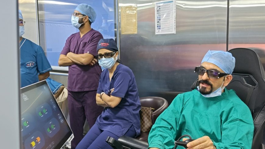 आगरा में पहली बार टेली रोबोटिक सर्जरीः ताजनगरी में बैठ मुंबई-भोपाल में की मरीजों की सर्जरी