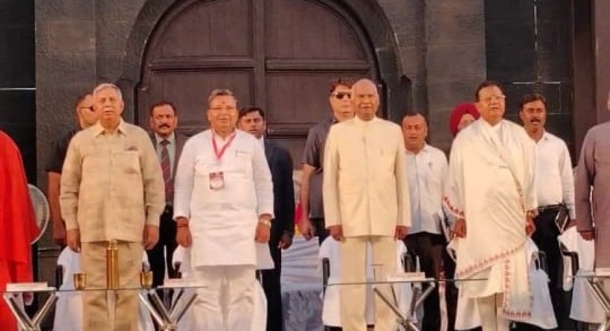 आगरा में पूर्व राष्ट्रपति कोविंद बोले- छत्रपति शिवाजी महाराज जनता के मन को जानने वाले आदर्श शासक