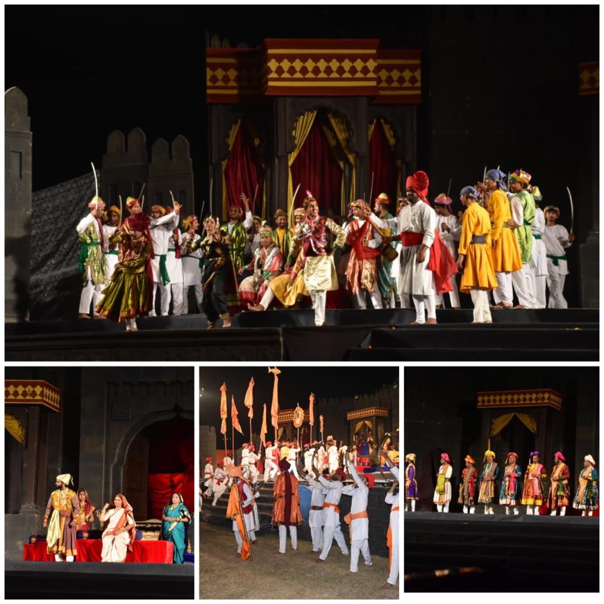 ‘जाणता राजा’ से मंच पर शिवाजीकाल सजीवः तुलजा भवानी की आराधना और जीजाबाई की प्रेरणा