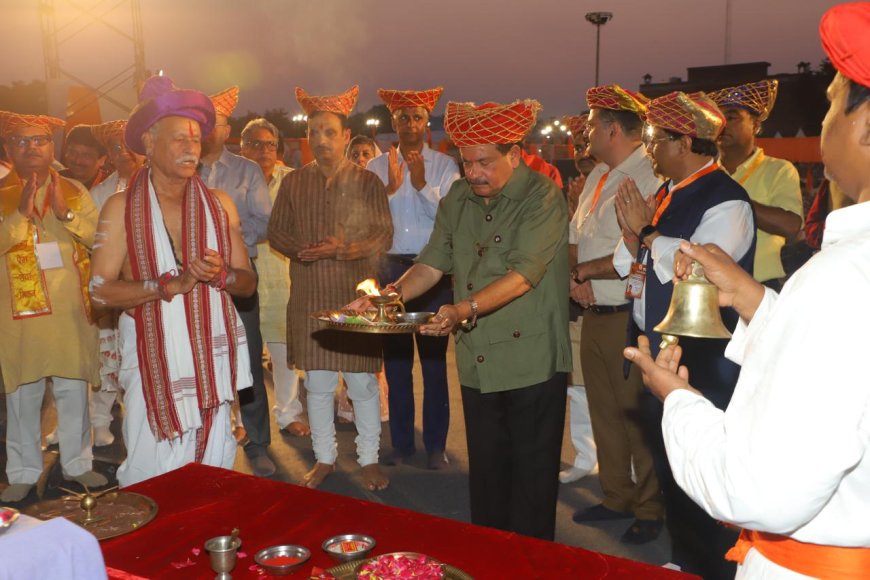 शिवाजी महाराज के आदर्शों से लें प्रेरणा, आगरा के गौरवशाली इतिहास को करें जीवंत: प्रो. बघेल