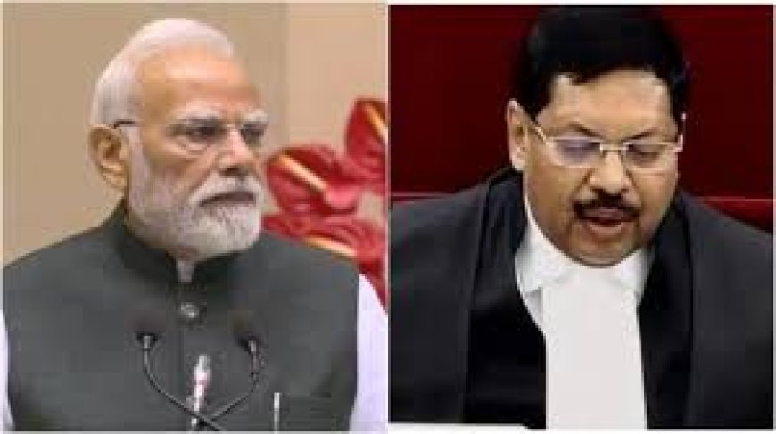 पीएम मोदी ने की सीजेआई गवई से बात, जूता फेंकने की कोशिश पर बोले- 'हर भारतीय नाराज है'