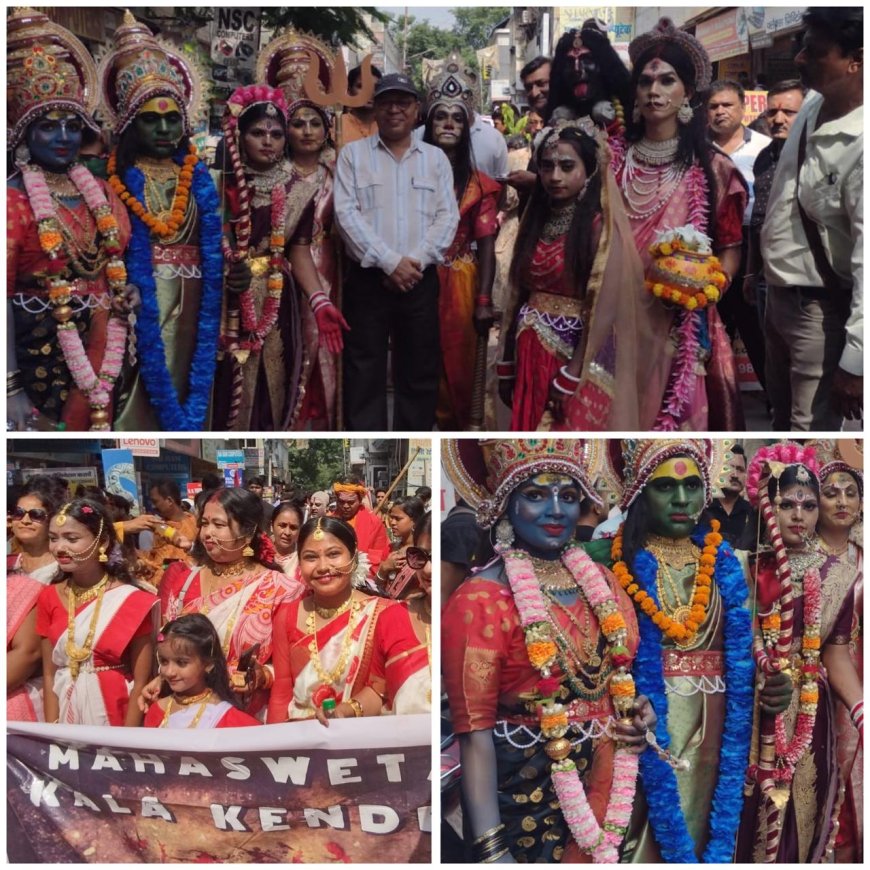 रंगोदय 2025: देश की लोकधारा में बहा आगरा, कलाकारों ने संस्कृति के रंगों से सजाई सड़कों की फिज़ा