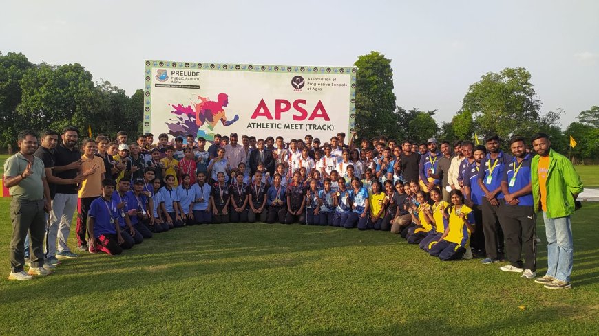 मेहनत और लगन का जज्बा: अप्सा फिएस्टा एथलेटिक मीट में खिलाड़ियों ने दिखाया हुनर