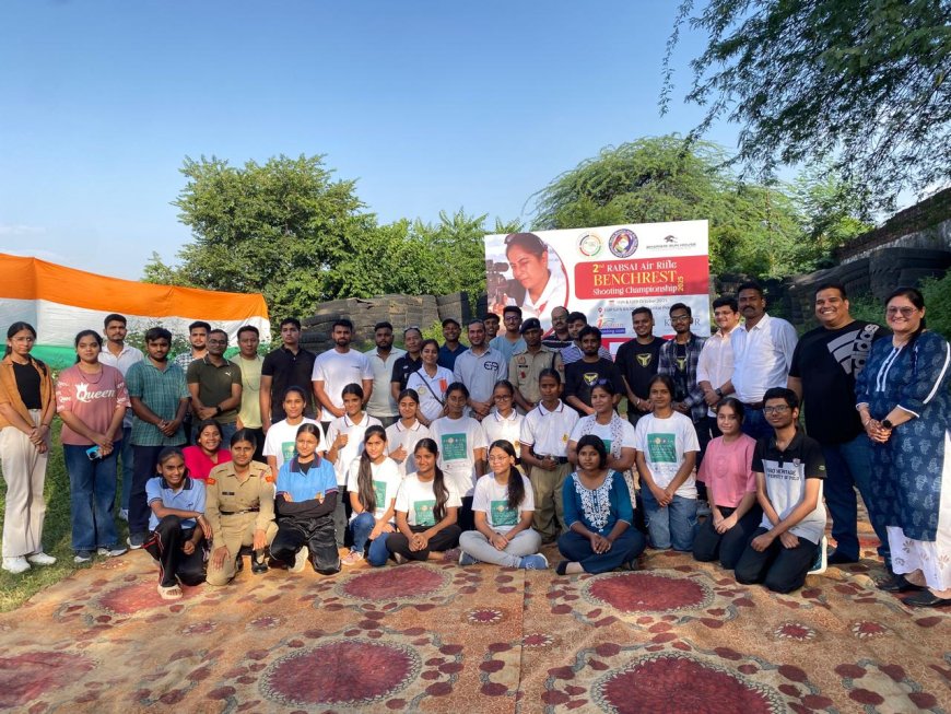 निशाने पर लक्ष्य, दिल में जोशः आगरा के युवा शूटरों ने एयर राइफल प्रतियोगिता में दिखाया दमखम