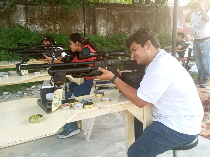 जोश, जुनून और जज़्बे का संगम: युवा शूटरों ने दिखाया कमाल, लक्ष्य पर साधा सटीक निशाना
