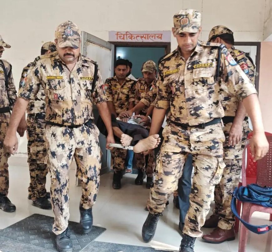 आगराः अदालत में अधिवक्ता को हार्ट अटैक, तत्काल उपचार मिलने पर भी बचाया नहीं जा सका